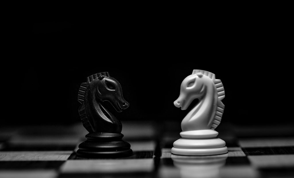 Creative Man Standing On Chess HD Desktop Background Picture