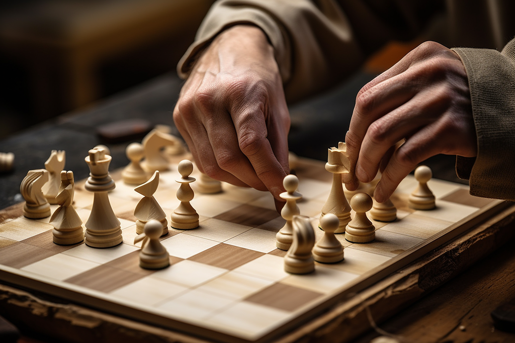 How to Make a Homemade Chess Board? DIY Chessboard Wooden Earth