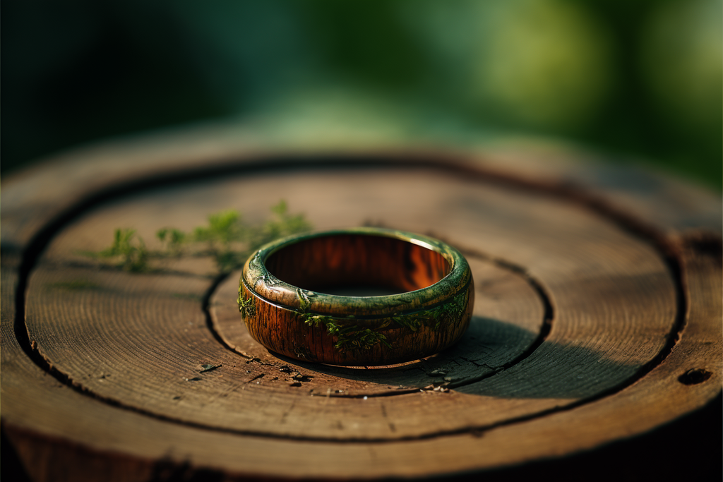 Hand carved wood rings : r/jewelry