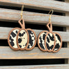 KANDRA CORK Leopard Earrings