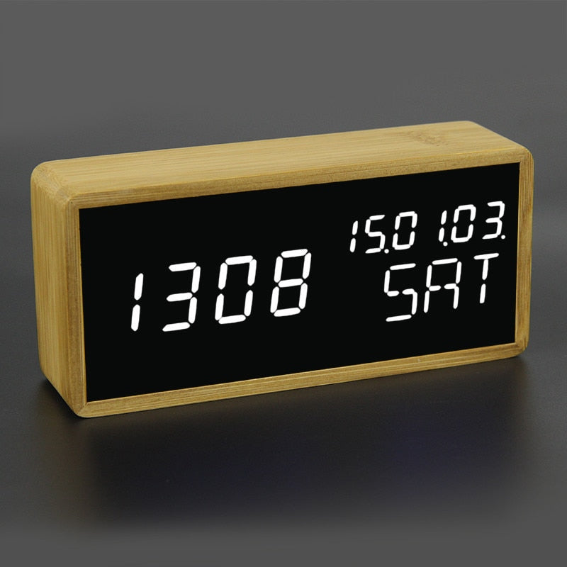 BUY Wood Digital Clock ON SALE NOW! Wooden Earth