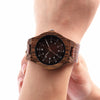 Wood Leather Watch