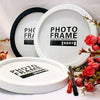 Round Wooden Picture Frame
