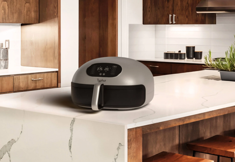 Blending Air Fryers with Wooden Kitchen Tools for Balance