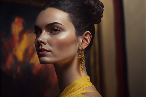 What Earrings Would Look Good With a Ponytail?