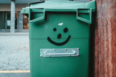 How Do You Throw Out a Trash Can?