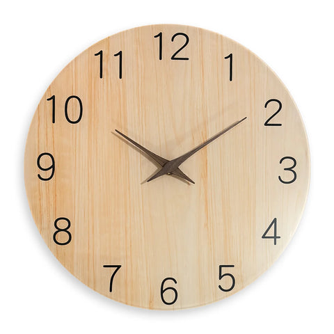 Wooden Wall Clock