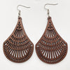 KANDRA CORK Wood Earrings