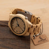 Men’s Wooden Wristwatch