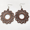 KANDRA CORK Wood Earrings