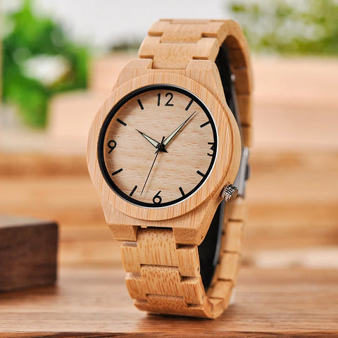 Men’s Wooden Wristwatch