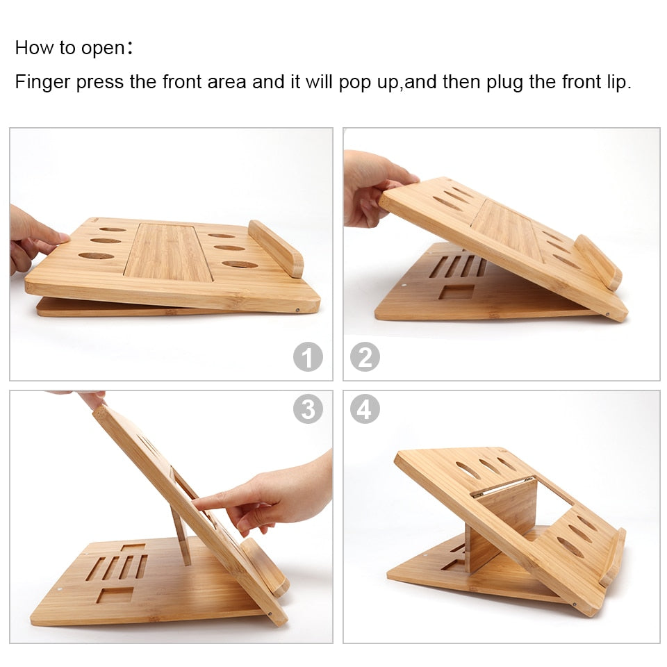 Wooden Laptop Stand 3 — Symplify