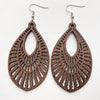 KANDRA CORK Wood Earrings