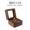 MAHOOSIVE Wedding Ring Rustic Box