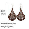 KANDRA CORK Wood Earrings