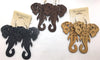 Elephant Wood Earrings