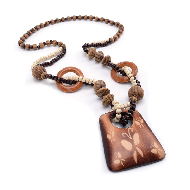 BUY Cherry Blossom Necklace ON SALE NOW! - Wooden Earth