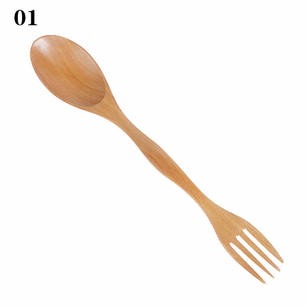 WOODEN Spoon Fork