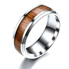 ZORCVENS Wood Grain Ring