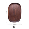Wooden Dessert Plates