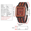 YISUYA Retro Elegant Wood Watch for Men