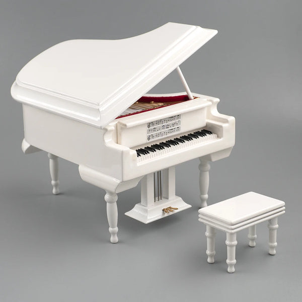 Mini Wooden Piano With Stool