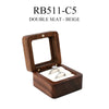MAHOOSIVE Wedding Ring Rustic Box