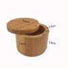 SIBAOLU Bamboo Salt Container