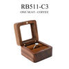 MAHOOSIVE Wedding Ring Rustic Box