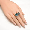 Blue Stone Magic Ring