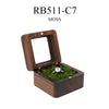 MAHOOSIVE Wedding Ring Rustic Box