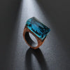 Blue Stone Magic Ring