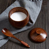 TECHOME Wooden Spice Jar