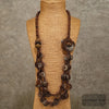 Coconut Wood Flower Necklace