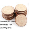 Natural Wood Round Coasters