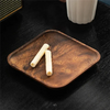 Square Wooden Plate