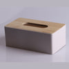 WOODEN Tissue Box