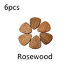 Wood Guitar Picks 26*30mm