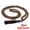 Wooden Rosary Beads Necklace