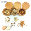 Bamboo Salt Container