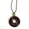 Wood Ring Necklace