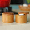 Bamboo Salt Container