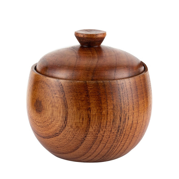 TECHOME Wooden Spice Jar