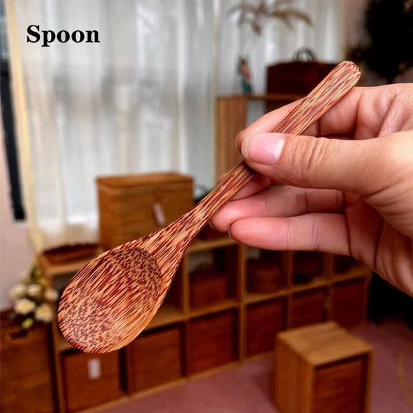 Coconut Wood Bowl Set