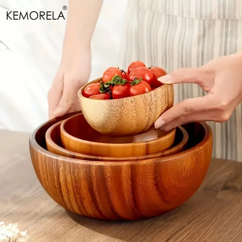 Acacia Wood Bowl