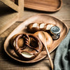 Wooden Dessert Plates
