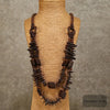 Coconut Wood Flower Necklace