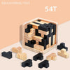 Wooden Rubik's Cube Puzzle