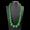 Chunky Beaded Pendant Necklace