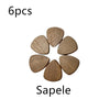 Wood Guitar Picks 26*30mm